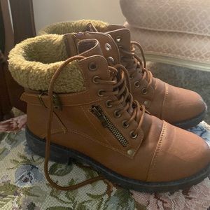 Brown boots
